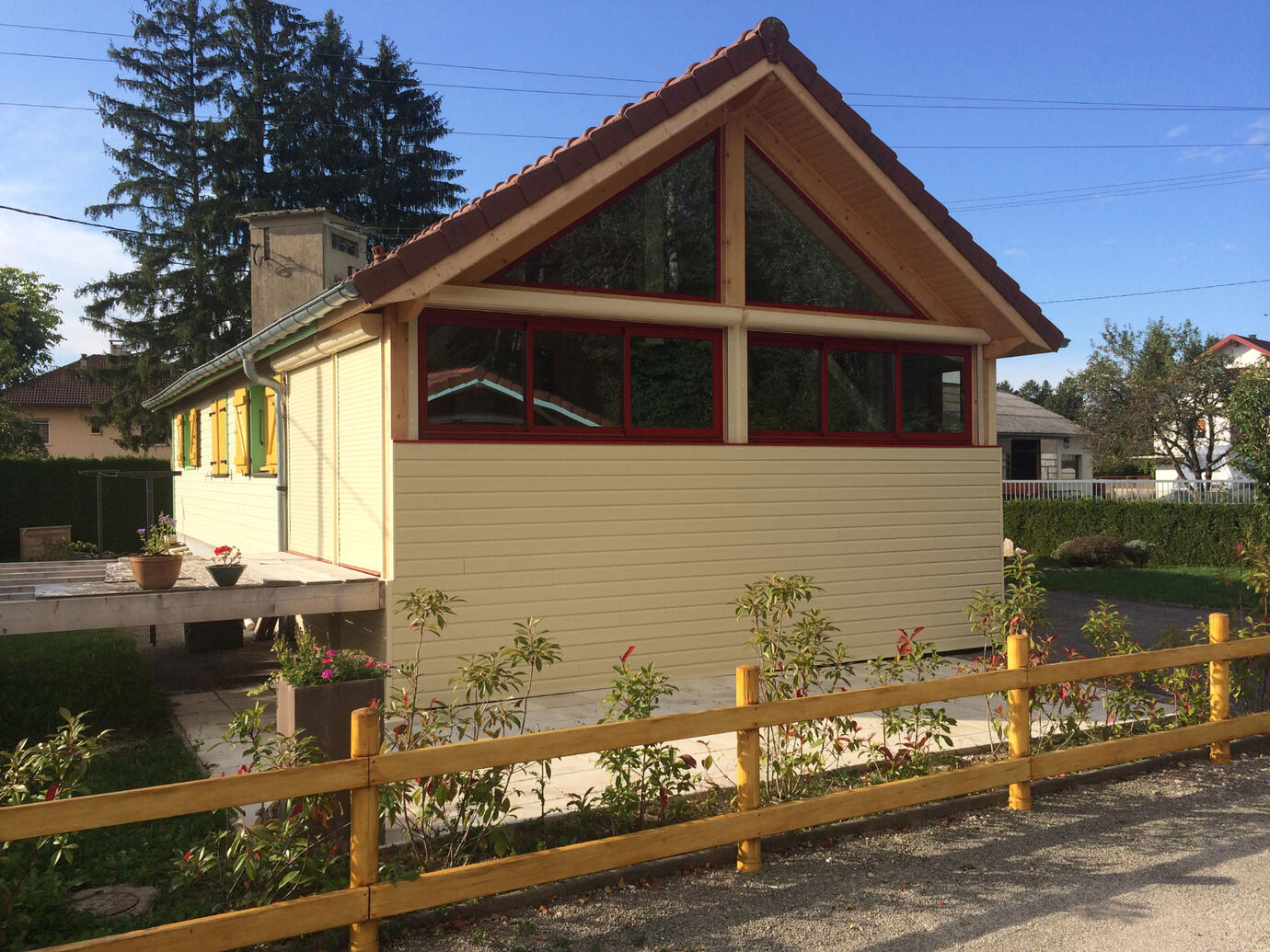Charpente sur mesure en bois